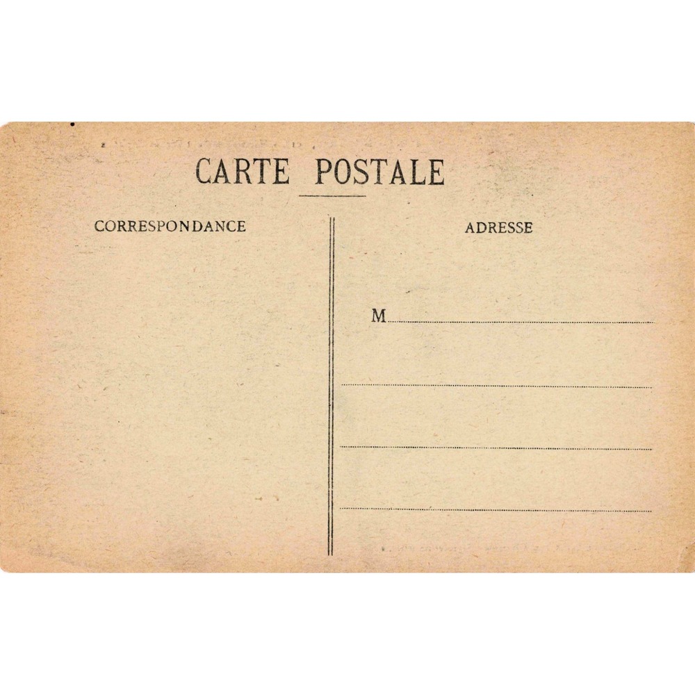 Pont-a-Mousson France 1917 WWI Maison des Sept Peches Capitaux Antique Postcard - Picture 2 of 2